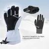 Guantes de esquí impermeables a prueba de viento invierno cálido acogedor snowboard para hombres mujeres clima frío ing snowboard L221017