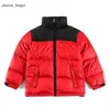 22SS Kids Winter Down Płaszcz North Puffer Kurtki damskie modne pary pary na zewnątrz ciepły strój z piórami Multicolor 8054492