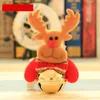 Decorations old man Snowman deer small bell pendant Christmas gift Christmas Tree Pendant student prize