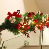 Decorações de Natal Ins 2.7m Rattan Garland Shopping Call El Window Home Pingente Ornamentos