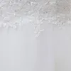 Плюс размер русалка Свадебное платье с бисером Глубоко o шея без спинки корсет -оборки Тул кружевное свадебное платье 403 403