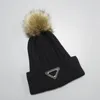 Fashion Winter Beanies caps Hats For Women Men outdoor bonnet with Real Raccoon Fur Pompoms Warm Girl Cap snapback woman pompon skull beanie Hat