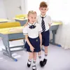 Kleding sets kinderschool uniform kinderen zomer kleuterschoolkleding