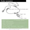 Anklets 925 Sterling Silver Bohemia Fashion Clover Foot Beach Bell Women & Girl Barefoot Chain Jewelry Summer Gift