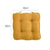 Kussen dikker sneeuw fleece stoel vierkant stoelmat voor woonkamer bureau auto home decor dineren 45x45