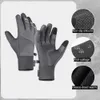 Guanti da ciclismo Inverno Uomo Donna Guanti da ciclismo Full Finger Thermal Warm Handschoenen Touch Impermeabile Antivento Antiscivolo Sci Snow Sport Guanti T221019