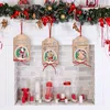 Kerst houten holle boog hanger kamer decor boom scene decoratie benodigdheden groothandel rra33