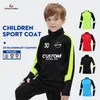 Running Jerseys Kids Soccer Tracksuit Child Football Warm Flecce Training Training Sportswear for Boy 221019