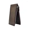 Wallets Men's Long Section Of Leather Wallet Card Package Multiple Screens Ultra-thin Large Capacity WB128