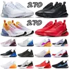 2021 Bred 27O Platinum Tint mens running shoes sneakers Triple Black white University Red Tiger olive Barely rose women Outdoor Casual Sports Trainers Zapatos