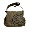 Evening Bags High Quality My Neighbor Totoro Canvas Shoulder Large Satchels Leisure Messenger Crossbody Bag 221020