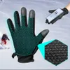 Guantes de esquí Invierno Impermeable Ciclismo Guante Pantalla táctil Deportes Esquí Camping Tiro Montar Dedo completo Fleece Mitten Hombres Mujeres L221017