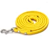 Dog Collars Leashes Lead Fashion PU Leather Rope Leash For Small Dogs Cat Collar Walking Outdoor Pet Accessory