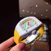 Zakelijke vrije tijd RM07 Volledig automatisch mechanisch horloge -tape heren horloge