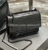Donna borsetta da donna borsetta borsetta originale in pelle frizione catena spalla a tracolla designer di lusso