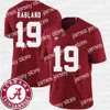 American College Football Wear Alabama Crimson Tide 2018 College Football Sec Patch Jersey 2 Derrick Henry 4 Jerry Jeudy 5 Ronnie Clark Smith Clinton-Dix Jacobs FOST