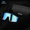 Occhiali da sole Kapvoe Pochromic Occhiali da ciclismo da uomo Occhiali da bicicletta MTB Occhiali protettivi per bici da strada antivento UV400 221019