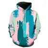 Men's Hoodies Fashion Casual 3D Printe Graffiti Art Pattern Men's Hoodie Sweatshirts Women Funny Pullovers Hip Hop Men Clothing Tops