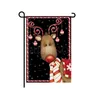 Christmas flag and blessing Postcard series Garden Flags double printing Santa Claus hanging picture without flag b1020