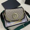 Okrągłe blokady g Chian torby blondie ophidia ramię designerka torebki kobiety crossbody torebki lady sacoche luksusowa torebka torba 699268 Gold Zhouzhoubao123