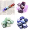 Andra 7 Chakra Crystal Healing Tumbled Stones Set Crystals blandade naturligt grovt för tumlande droppleverans 2021 smycken DH5GZ