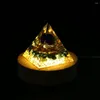 Декоративные фигурки натуральный камень оргонит -пирамида кристаллы кристаллы органы энергии заживление