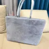 Moda borsa in cashmere conteggio Tote bag da donna grande capacità 5A borsa della spesa di lusso taglia GM