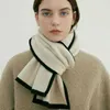 Шарфы 2022 Высококачественный Qinghe Plain Lain Kind Scarf для женщин мужчин