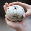 Koku lambaları Seramik taşınabilir tütsü brülör mini kase antik duman zen quemador de incienso meditasyon dekorasyonu zy50xl