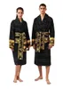 Hommes Robes Hommes Luxe coton classique OP01 hommes et femmes marque vêtements de nuit kimono peignoirs de bain chauds maison porter des peignoirs unisexes taille unique dfhdfgdf