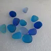 ペンダントネックレス10pcs異なる色10-12mm Sea Glass DIY