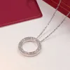 Nouveau style hommes et femmes pendentif plein diamant colliers design de mode design en acier inoxydable All Stars collier homme cadeaux Saint Valentin pour femme