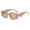 Luxe designer zonnebrillen voor mannen brillen Dames Stijl Anti-Ultraviolet Retro Schild Lensplaat Vierkant Eendelig Volledig mat frame Modebrillen Sonnenbrille