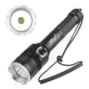 XHP70 LED غوص مصباح يدوي ماء IPX8 Torch Torch Tactical Underwater 30m Aluminium Alloy 1500lm الطاقة الخفيفة لعام 18650