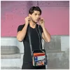 وافق Clear Bag Stadium على حقيبة كتف Crossbody Messenger الشفافة مع حزام قابل للتعديل للحفلات الرياضية الأحداث الرياضية