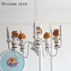 Pendant Lamps Cartoon Originality Chandelier Boy Bedroom Children's Room Lamp American Personality LED Doll