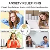 Band Rings Fidget Ring Anxiety For Women Girls Spinner And Adjustable Relief Set Sunflower Moon Star Relieving Adts Drop Delivery 202 Amdmp