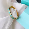 Siyah ve Beyaz Mavi Aşk Elmas Bangle Benzersiz Tasarım Romantik Stil Bilezik Kızlar Seviyorum 1 Tasarımcı Marka Takı İşçiliği C2495270