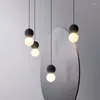 Hängslampor modern deco chambre armatursuspendu glas sovrum hem dekoration e27 ljus fixtur maison hanglamp luster pendente