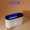 Humidificateurs d'aromathérapie méduses créatifs, pour la maison et le bureau, silencieux, synchronisation intelligente, Simulation 3D de flamme, Machine d'aromathérapie