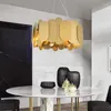 Lampy wiszące Europa żyrandole sufitowe światło LED Home Deco żyrandol oświetlenie luksusowy projektant