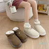 Boots Mesh Sofle Soled Plush Dark Snow Boots للنساء في الخريف والشتاء ضوء Antiskid أحذية القطن في الهواء الطلق