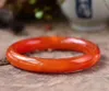 Bangle echte natuurlijke jade fijne sieraden vrouwen rode chalcedony agaat real jades armbanden accessoires juwelen vriendin moeder cadeau