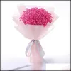 Ghirlande di fiori decorativi Ghirlande di fiori decorativi Gypsophila Bouquet di fiori secchi naturali Immortale San Valentino Compleanno Hol Dhhto