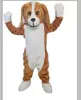 2022 Factory Direct New Lovely Beagle Mascot Costume Cartoon Cartoon Jaune Chaute Mascot Vêtements Mascot