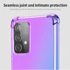 Étuis en TPU antichoc arc-en-ciel de couleur dégradée pour Samsung Galaxy A03 Core A13 A23 A33 A53 5G M53 M33 M23 M52 5G A12 A52s A52 A22 M32