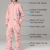 Skiing Jackets Ski Suit Jumpsuit Snowboard Jacket Men Outdoor Hiking Set Winter Women Clothing Lining Of Clothes Overalls Waterproof