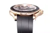 Gr Mens Watch 2836-3135 Mekanik Hareket Watches 904L İnce Çelik Kılıf Safire Dayanıklı Cam Süper Güç