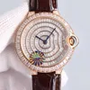 Zegarek na rękę męskie zegarek automatyczny mechaniczny Sapphire Square Diamond Gypsophila Watch 42 mm Ladi Wristwatch High-end Montre de Luxe29ht