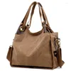 Avondtassen hoogwaardige vrouwelijke canvas tote dames handtas vrouw schouder hobos bolsa feminina grote capaciteit handtassen bolsos mujer sac